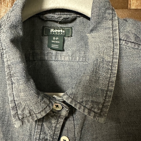 Denim Shirt Dress Roots - Picture 7 of 10